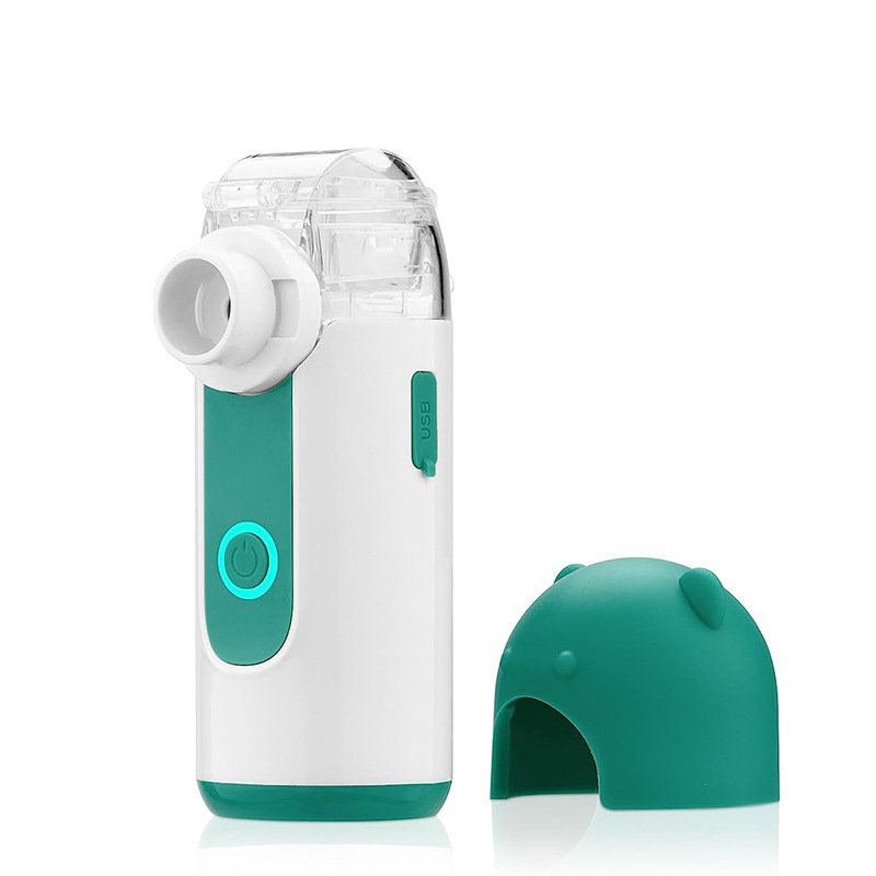 The new handheld portable nebulizer for adults and children's home use with automatic cleaning function is for export only Item Picture
