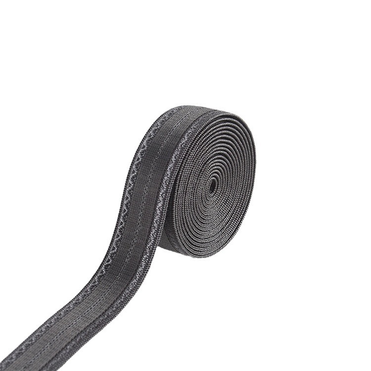 Wholesale jacquard anti-slip underwear straps, high-elastic adjustable bra straps, woven straps, fabric shoulder straps, bra straps, floral patterns available upon order of floral edges Application Scenario