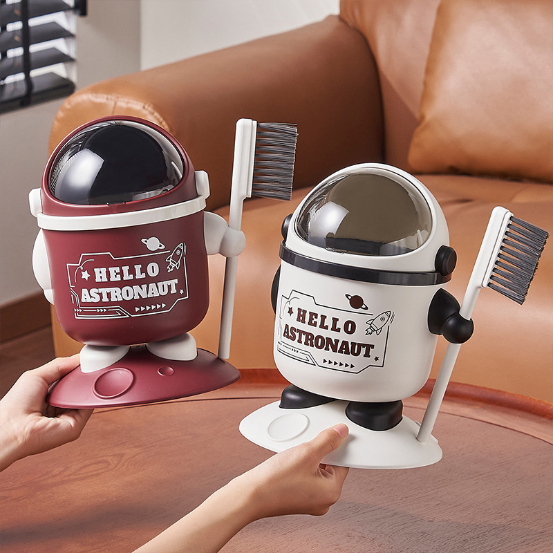 The 2025 new model of light luxury trash can is suitable for home use in the living room, featuring a high-end and elegant appearance. It is also a large, lid-covered dual-purpose wastebasket for the bedroom Specification image