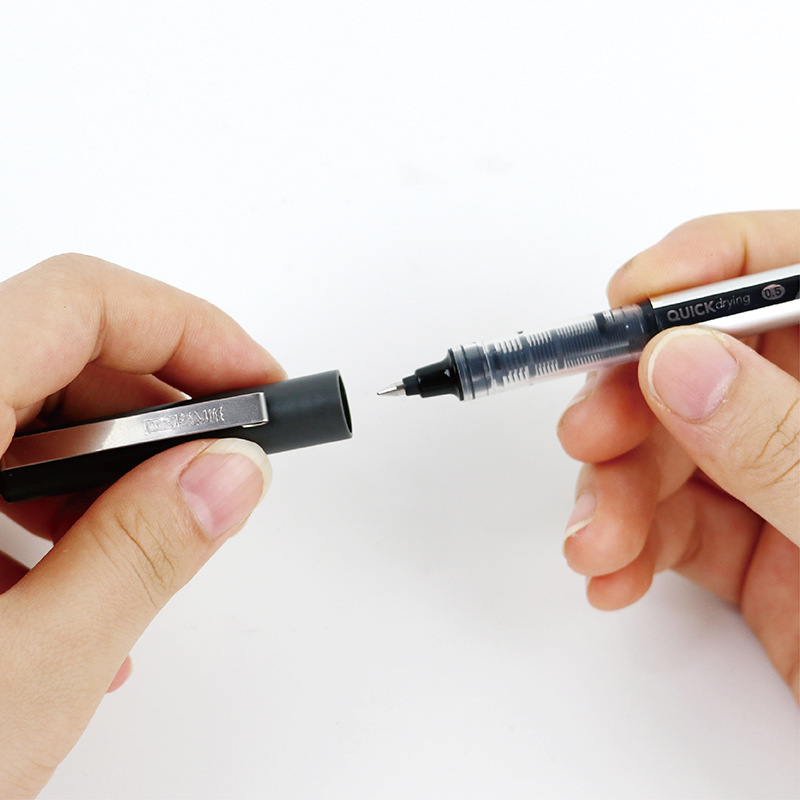 Wholesale of large-capacity 0.5mm office signature pens, special student supplies for exams, bullet gel pens Specification image