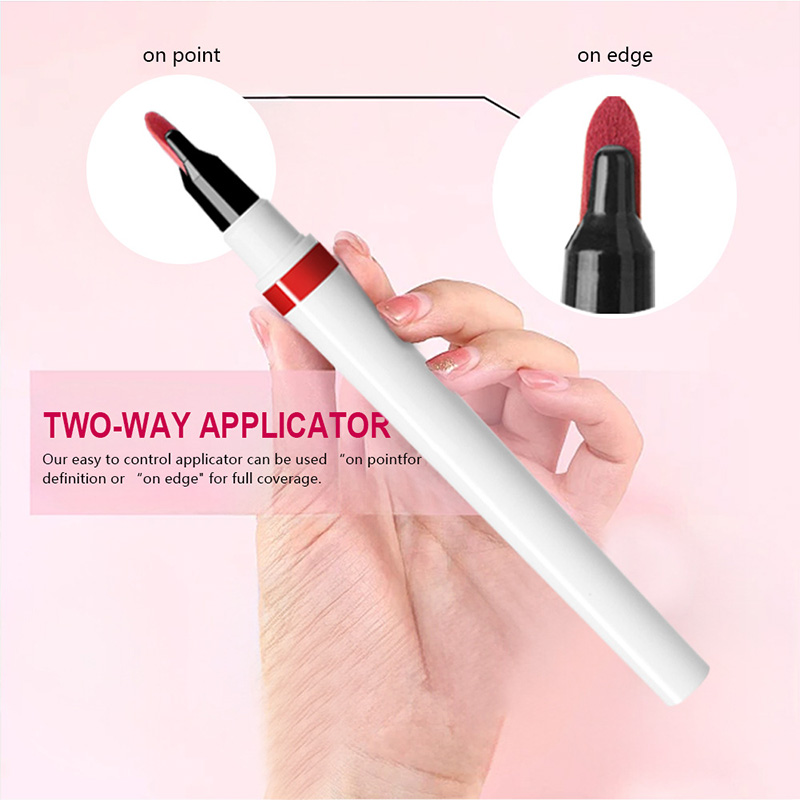 Mineral natural, long-lasting, waterproof, vegan matte lip liner pen details Picture