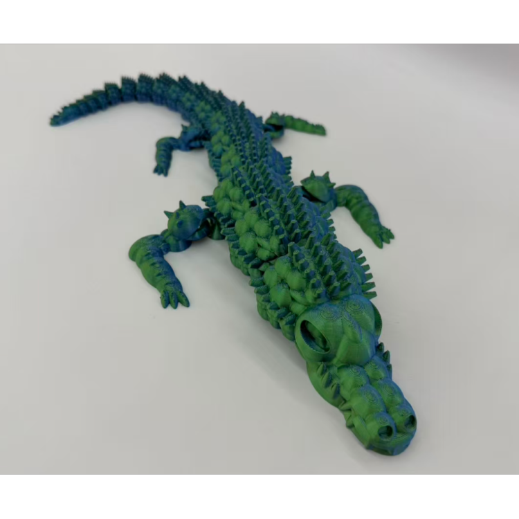 40cm3D печатает мультисуставы, которые могут двигать фигурки аллигаторов Application Scenario