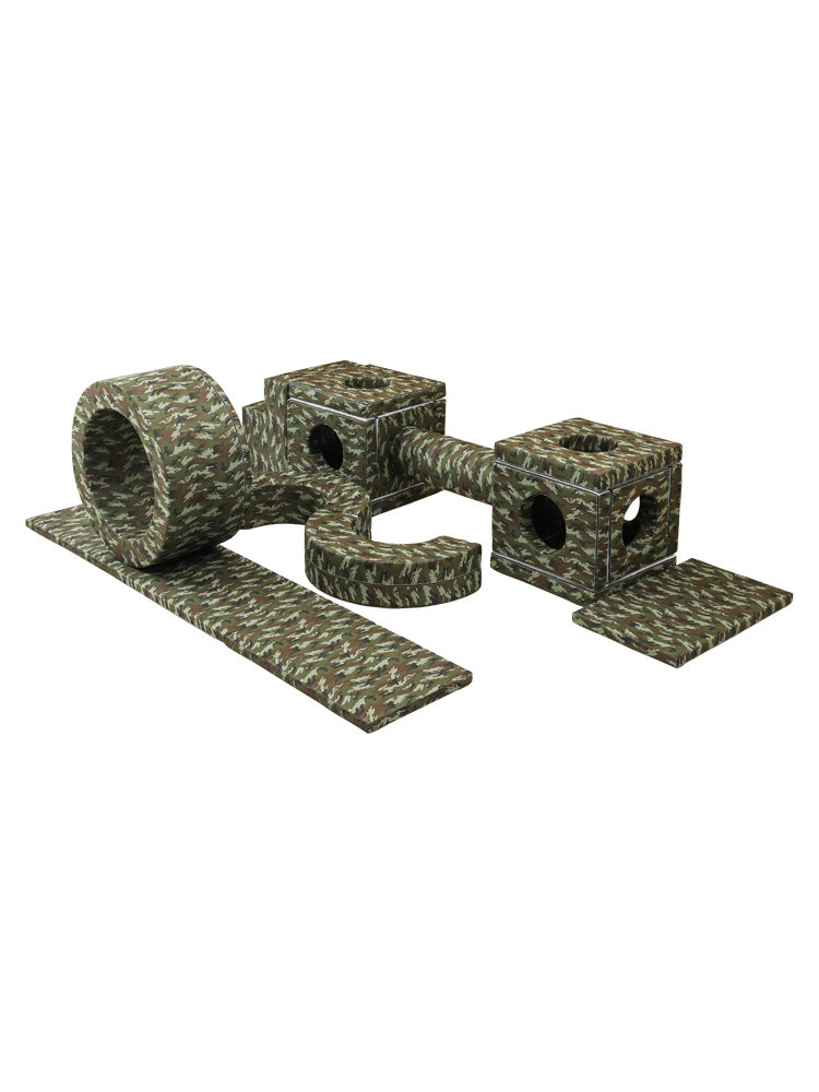 Anji Game Physical fitness Equipment, kindergarten sensory integration training group equipment, outdoor expansion soft combination, indoor toys