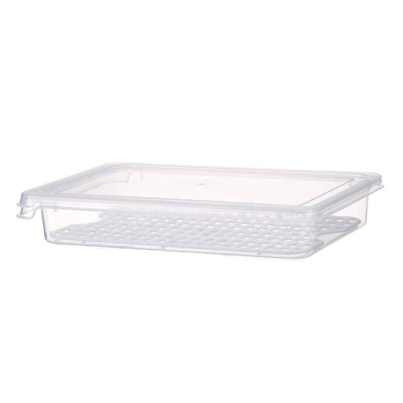 Customized dumpling storage boxes, refrigeration-specific fresh-keeping boxes, food-grade vegetable boxes, and frozen storage boxes for dumplings and wontons Item Picture