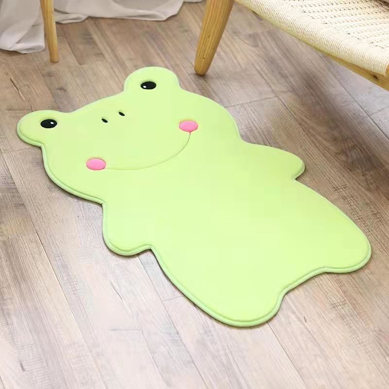 Cartoonish and cute water-absorbing door mat and doormat Application Scenario