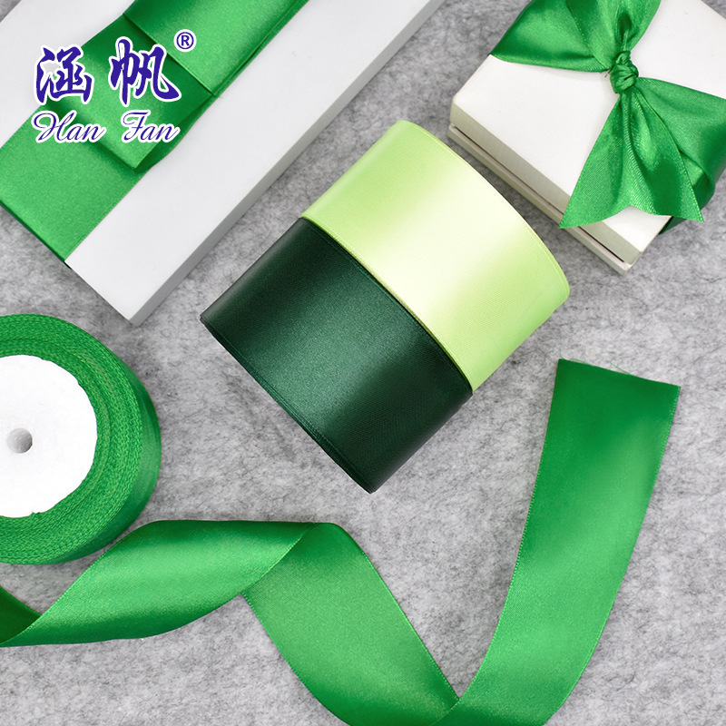 5CM缎带特价 鲜花包装丝带 婚庆装饰彩带手工DIY玫瑰花蛋糕盒绑带