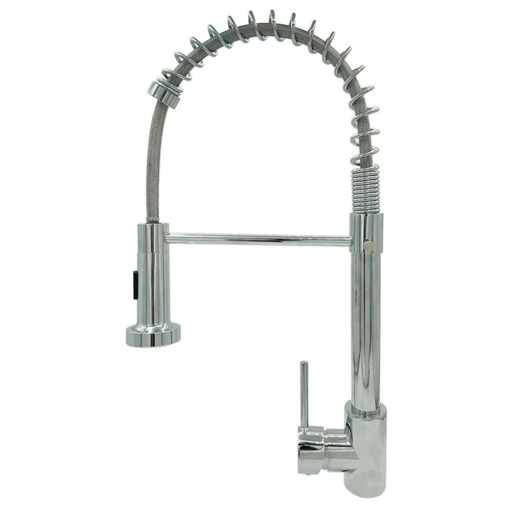 水龙头/五金龙头花洒/小水龙头/小熊贴防溅水龙头/洗手盆水龙头合金双联白底实物图