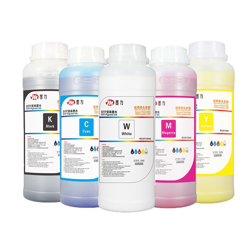 DTF hot painting sin aceite alta concentración especial de ropa tinta a base de agua impresión de inyección de tinta Application Scenario