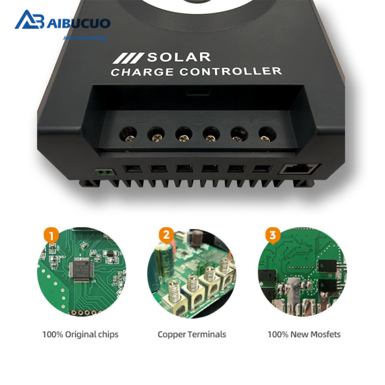 AIBUCUO Jubo brand hot MPPT solar controller fully automatic universal power generation panel charging details Picture