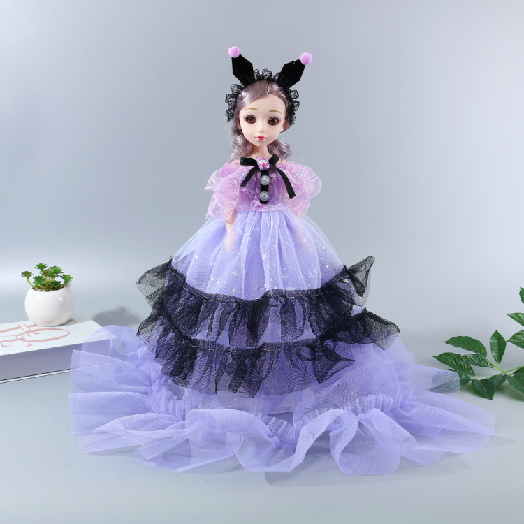 Source factory's 60 cm music Barbie wedding dress doll, simulation figurine, Barbie pendant, girl birthday gift, children's toy, a bestseller in foreign trade Specification image