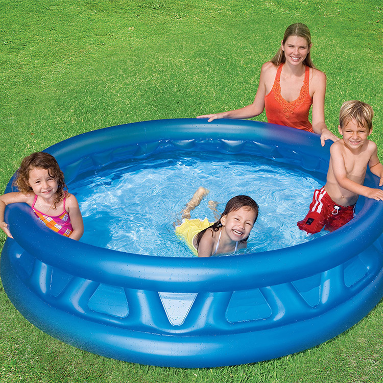 INTEX58431家用软壁充气水池儿童戏水游泳池宝宝玩具池批发