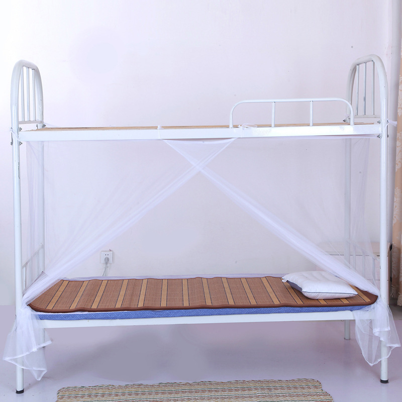 Student dormitory bunk beds, single beds in dormitories, dust-proof mosquito nets, and beds that do not require installation details Picture