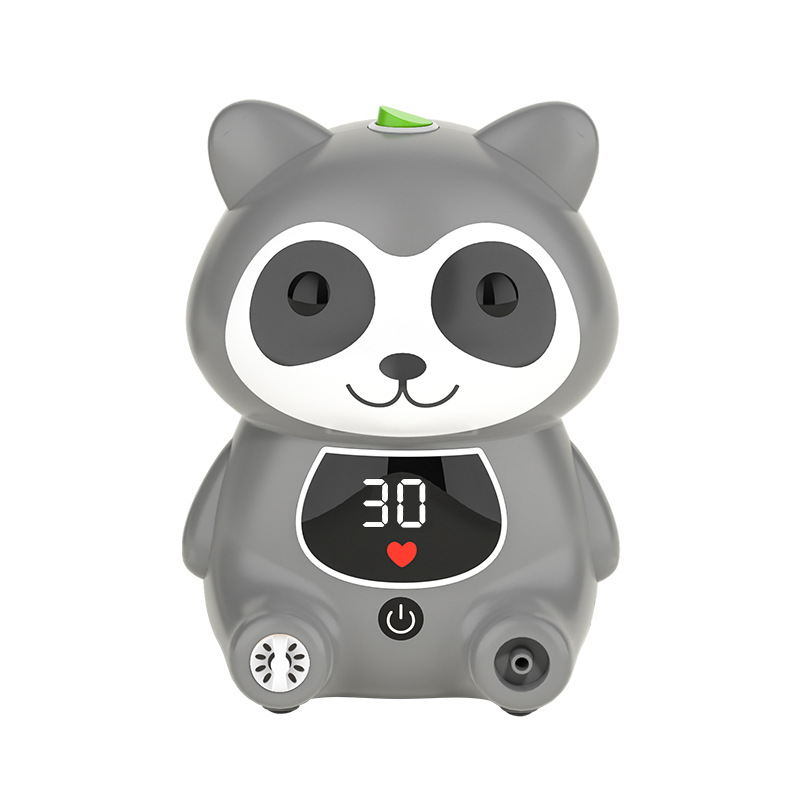 LED digital display nebulizer with timing function, children and adults nebulizer, household nebulizer for export only