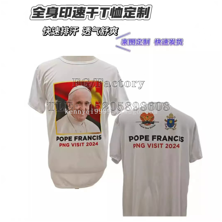 Limited-time custom purchase of cross-border presidential campaign uniforms, pure polyester advertising election shirts and T-shirts details Picture