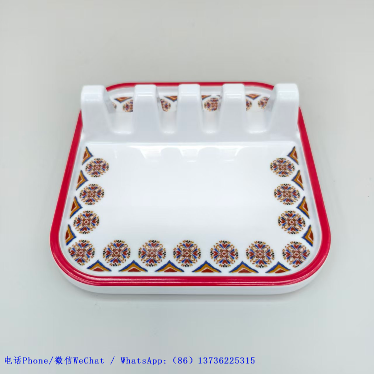 Food-grade melamine tableware from the manufacturer, Amazon inventory clearance, anti-drop bowl and plate set wholesale, LOGO production clearance Specification drawing