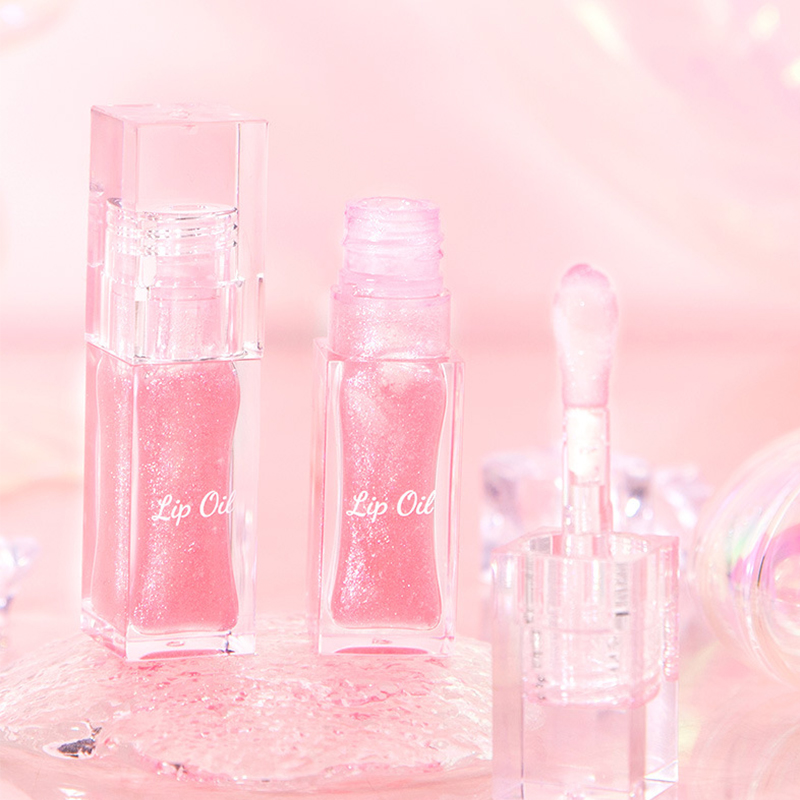 Vegan glitter lip gloss beauty care product: Rich, hydrating, lustrous, long-lasting, and waterproof makeup Application Scenario