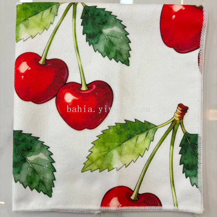 Bahia 多种水果印花茶巾 小清新风格客、卧、茶室抹布 多功能清洁巾