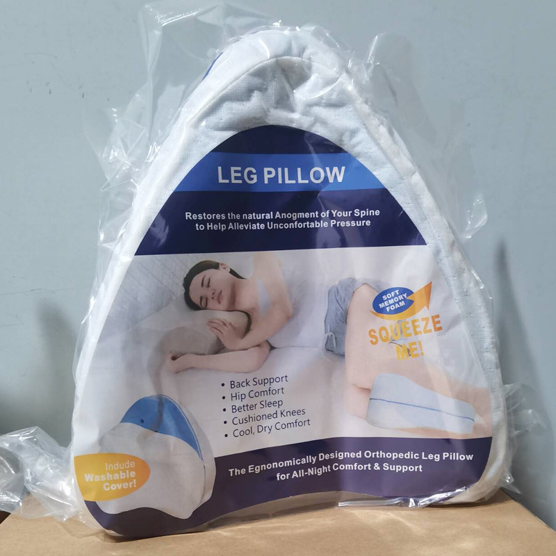 侧卧心形夹腿枕头睡觉垫腿神器孕妇垫腿枕腿部枕Leg Pillow侧睡枕