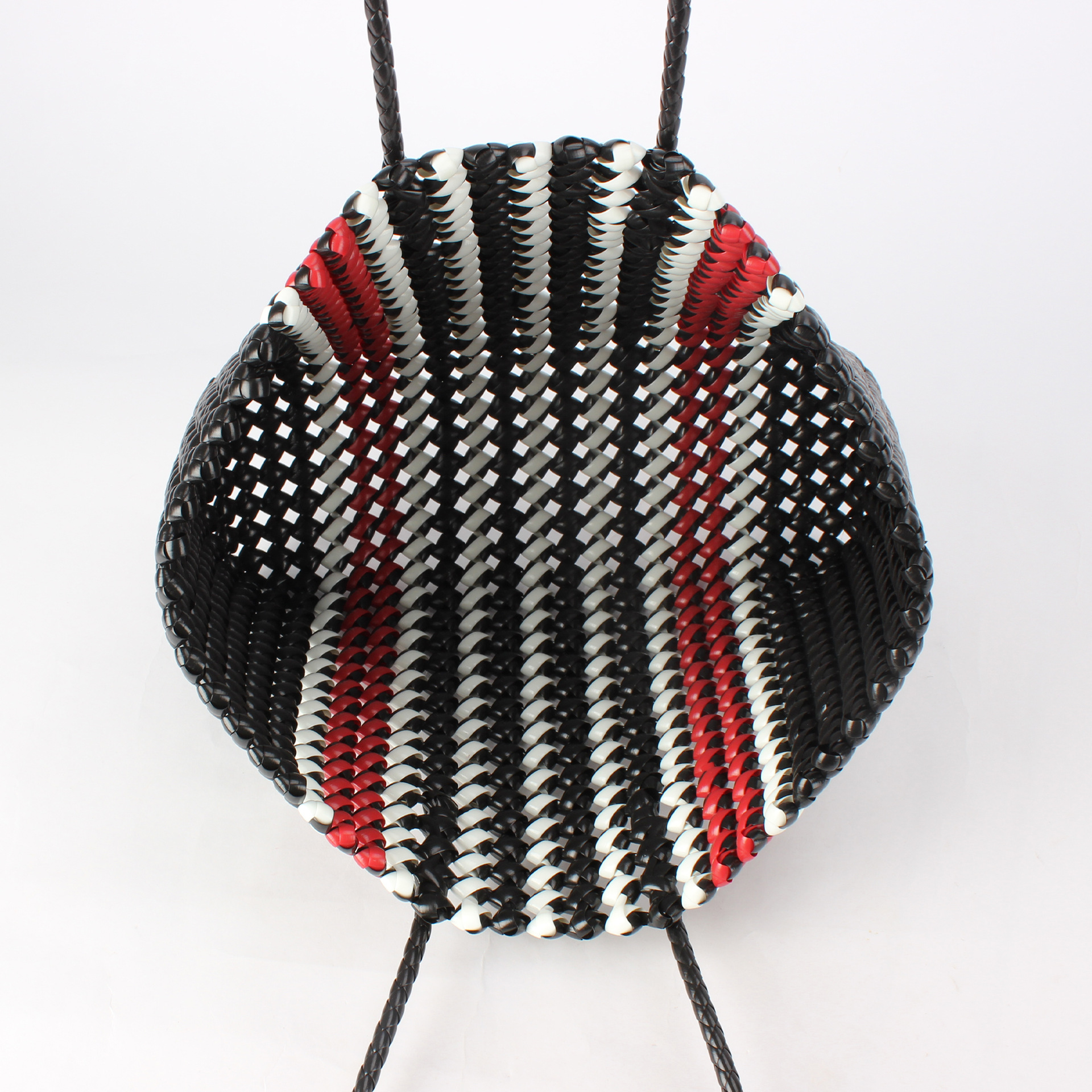 New woven eco-friendly single-shoulder bag, vegetable basket, picnic basket, fashionable handcrafted, fresh and unique, versatile shopping basket details Picture