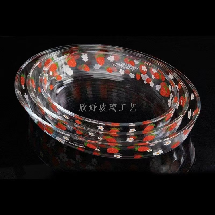 玻璃沙拉碗/小型陶瓷碗/小碗/六寸碗/白玉瓷碗细节图