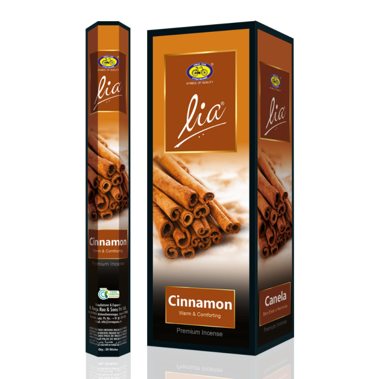 进口印度香塔香瑜伽线香天然草本植物原料Cinnamon Hexa.