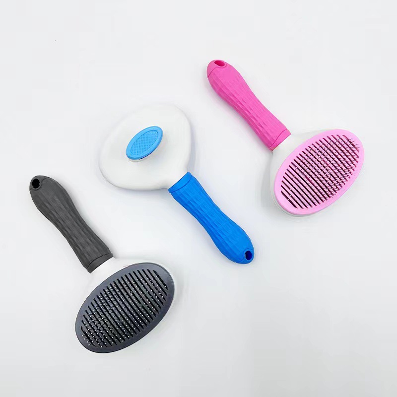 宠物梳子/宠物用品/硅胶宠物去毛梳/宠物刷子/宠物猫毛梳子开结梳产品图