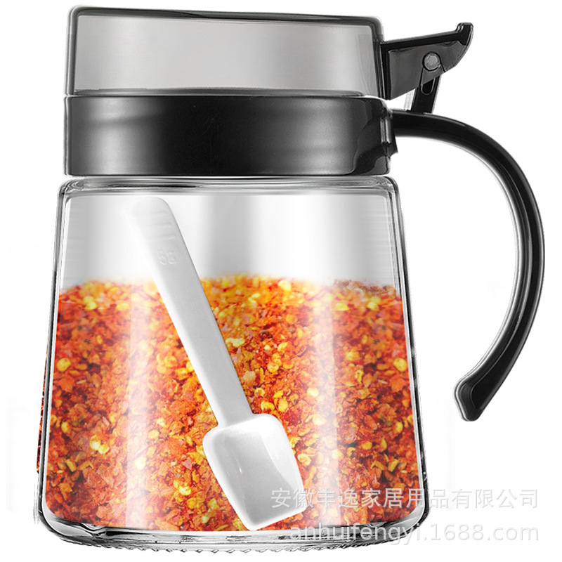 Kitchen oil jugs, household glass vinegar jugs, European-style leak-proof bottles, soy sauce and vinegar seasoning bottles, oil cans, large-capacity seasoning cans Application Scenario