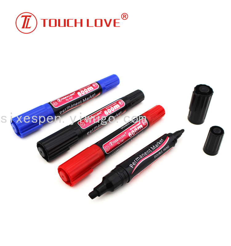 Large double-headed marker pen. Marker pen, shipping mark pen Specification image