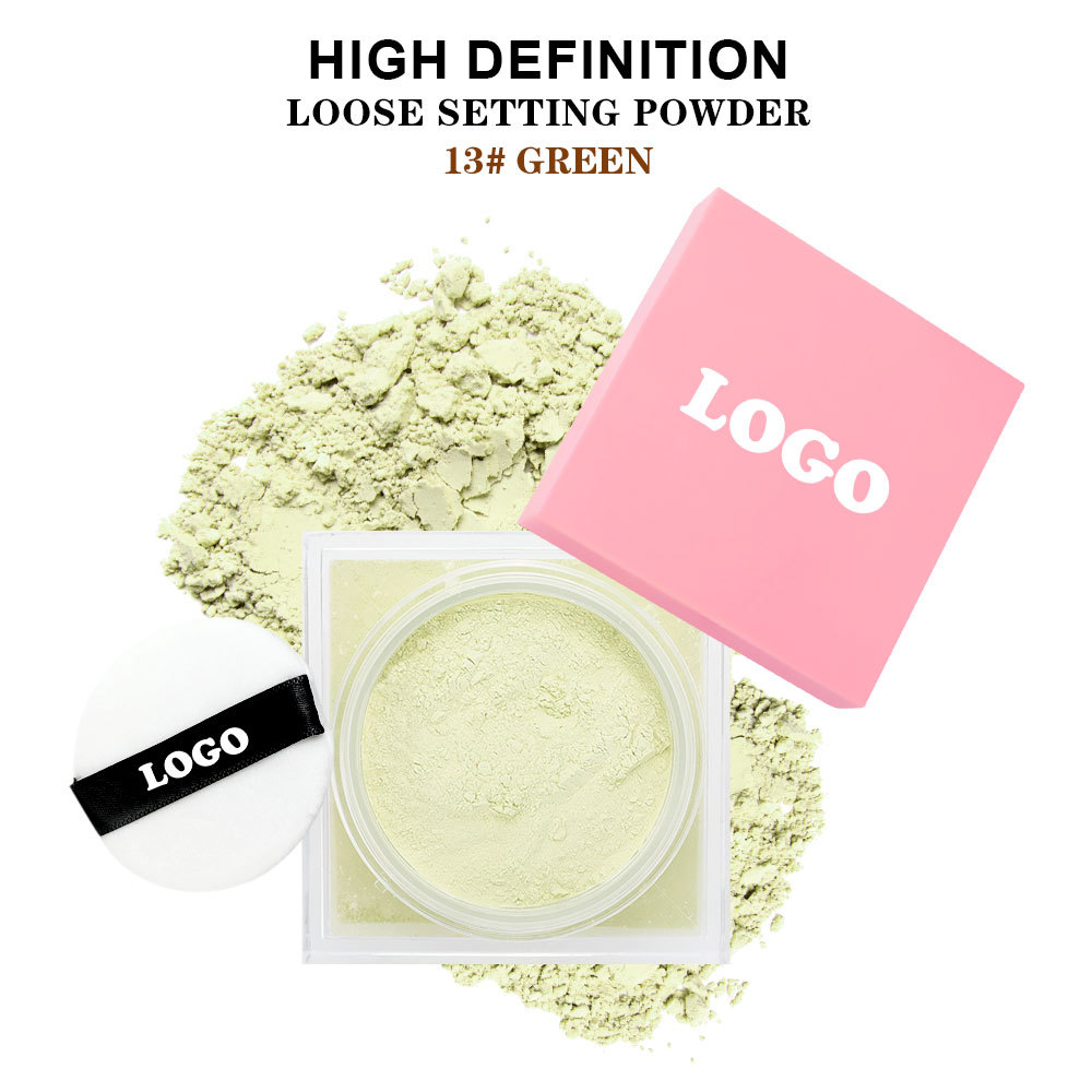 Small-batch customized OEM/ODM high-quality matte mineral-based cosmetic pink dispersion powder with oil control function