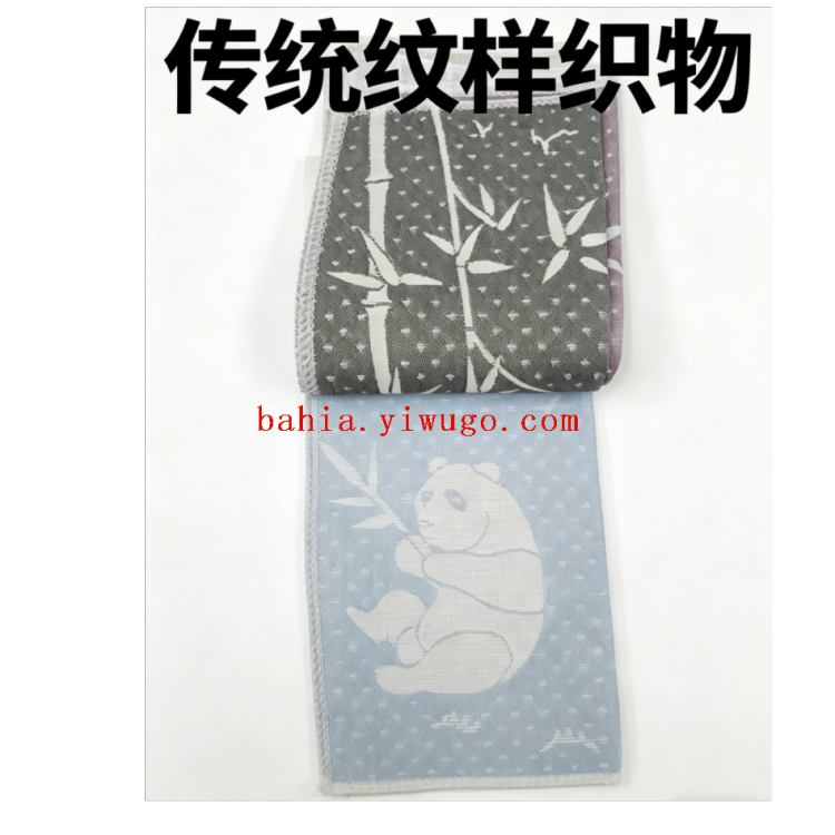 5条装绣花熊猫洗碗布 厨房清洁巾 去污吸油百洁布 Application Scenario