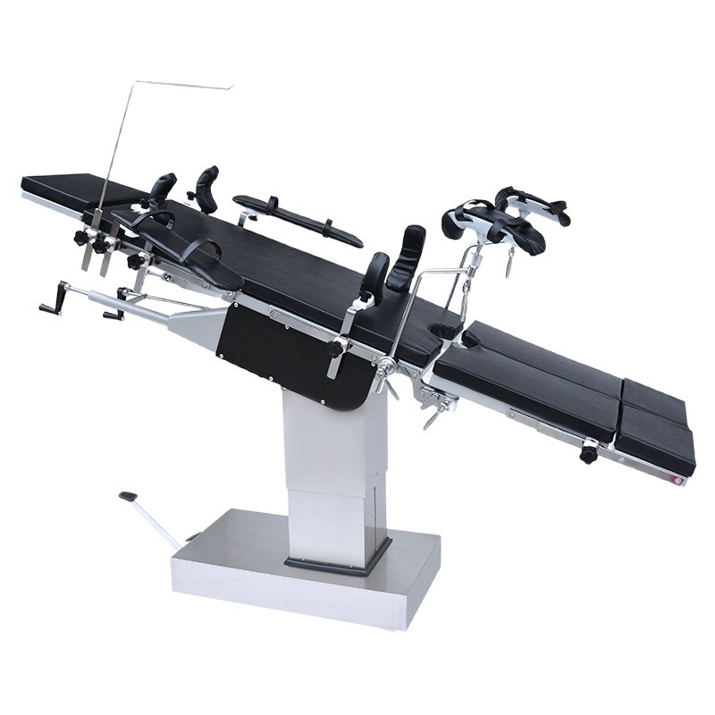 Surgical operating tables, hospital examination tables, medical operating tables, manual hydraulic operating tables, gynecological delivery tables, medical devices Specification drawing