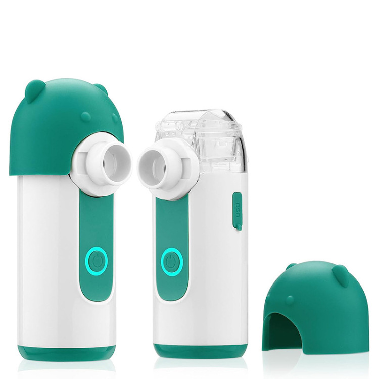 The new handheld portable nebulizer for adults and children's home use with automatic cleaning function is for export only Application Scenario