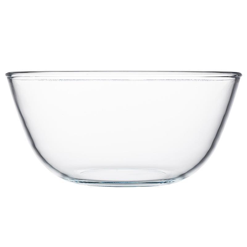 Heat-resistant glass and washbasins, household egg-beating glass basins, fruit salad bowls, high-temperature resistant soup bowls, large glass bowls and plates Item Picture