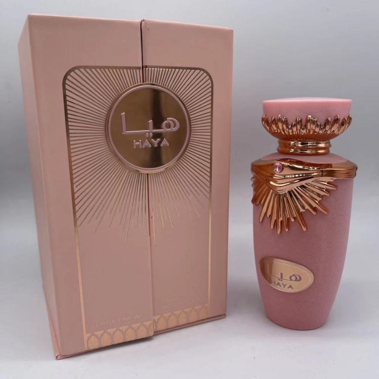 Crossover caja de regalo de alta calidad Lattafa HAYA mujeres mujeres perfume larga estancia oriente medio árabe details Picture