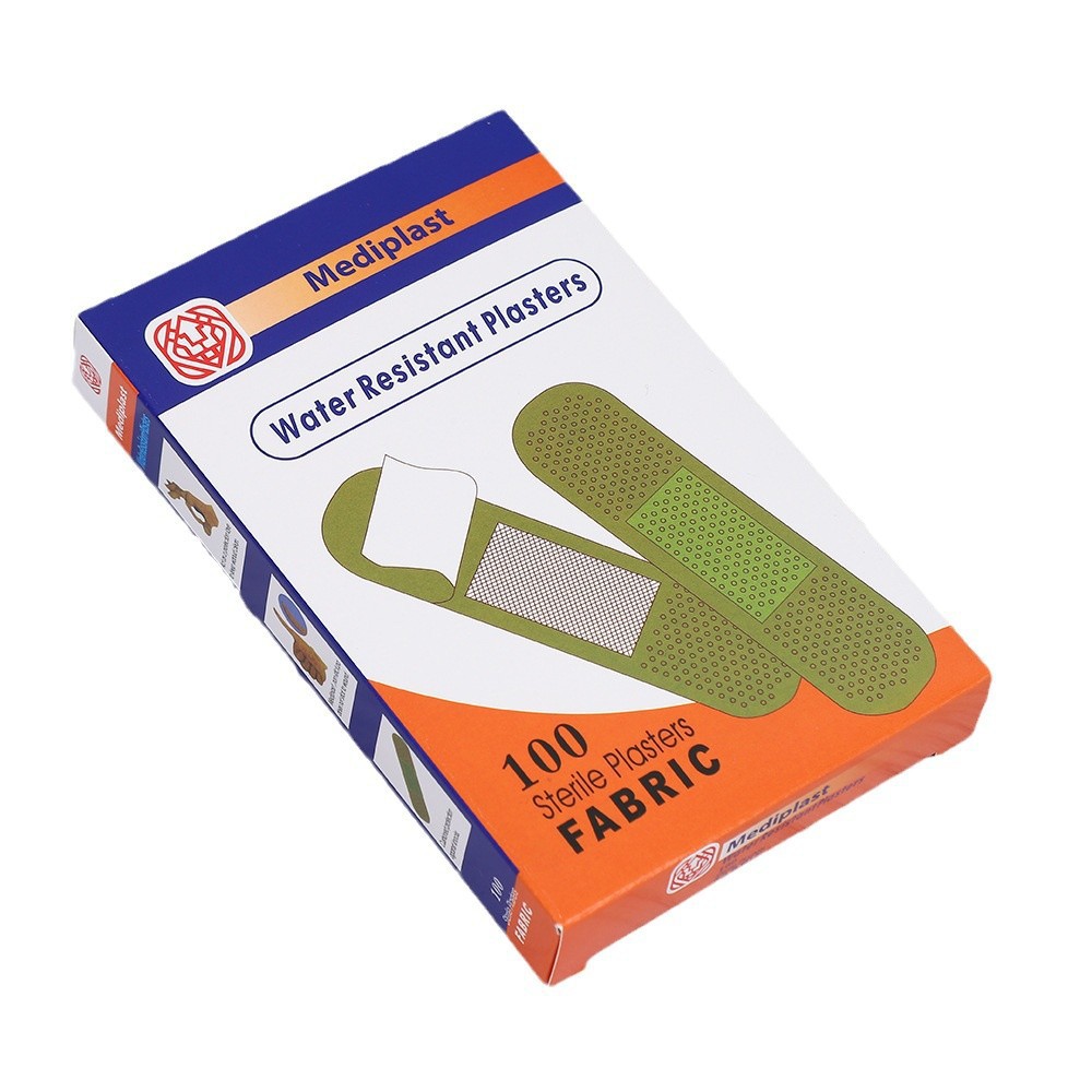 100 pieces of breathable non-woven fabric for foreign trade English band-aids, export band-aids, minor injury patches, bandage patches Application Scenario