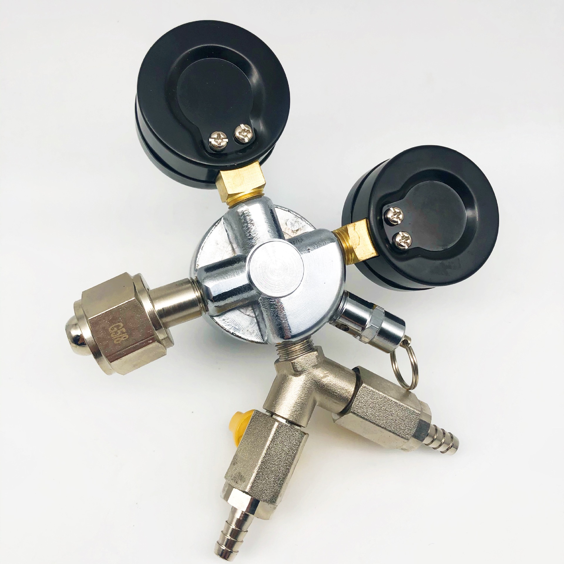 CE double-head beer machine, syrup machine, beverage machine pressure reducer, CO2 pressure reducer Specification image