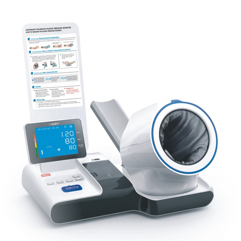 Arm-type blood pressure monitor, tunnel blood pressure measuring instrument, band-free medical electronic blood pressure monitor, fully automatic