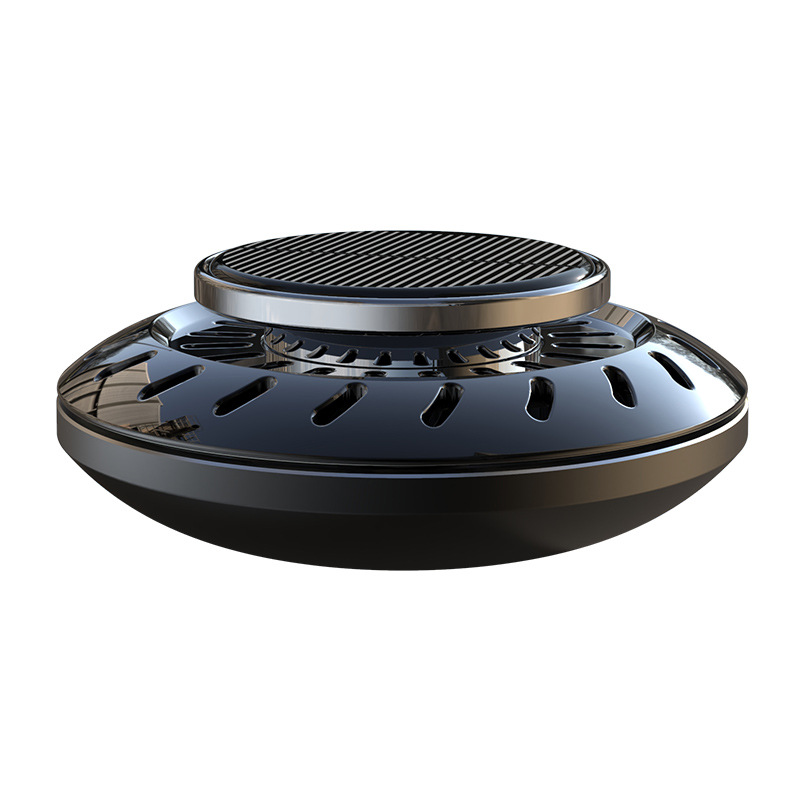 UFO Solar rotating car aromatherapy, creative car perfumes, car interior accessories, ornaments and gifts wholesale Application Scenario