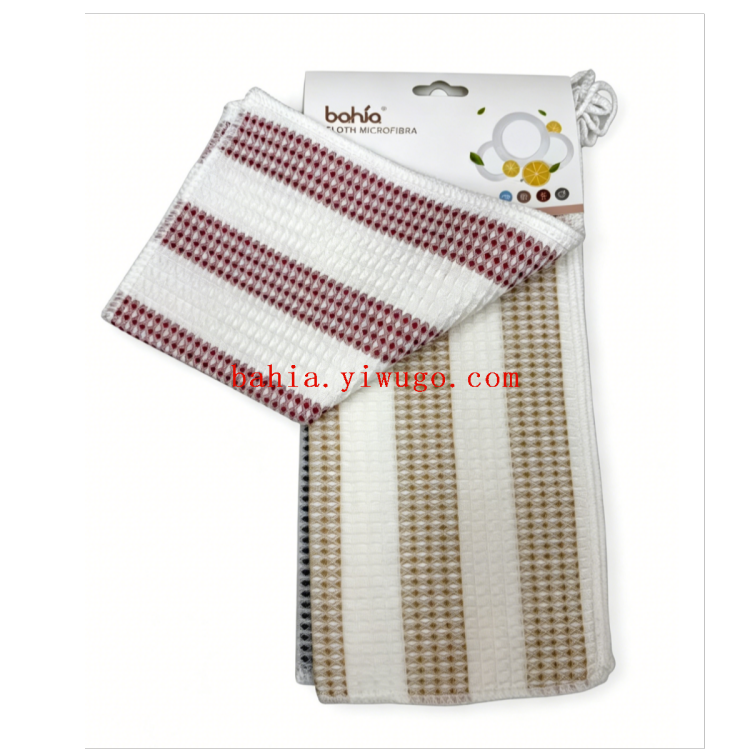 30*30cm diamond-shaped particle cleaning cloth, dishwashing cloth, pot brush cloth, multi-functional scrubbing cloth, cleaning cloth, scouring pad, cleaning cloth, dishwashing cloth, cleaning cloth Specification image