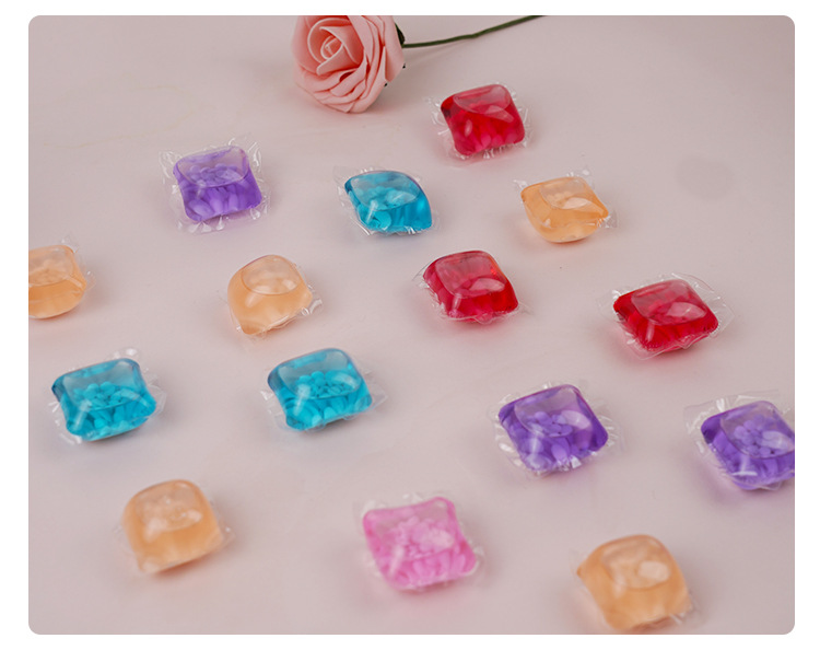 洗衣凝珠 留香珠8倍洁净除螨单腔洗衣摇摇珠柔顺8g洗衣球细节图