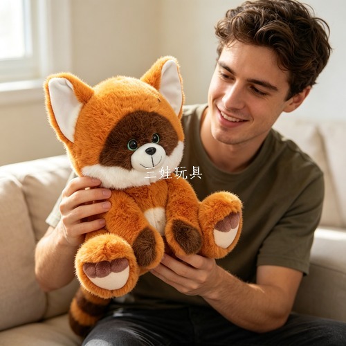 New cross-border plush toys, fox dolls and cloth dolls are perfect gifts for children's sleeping pillows