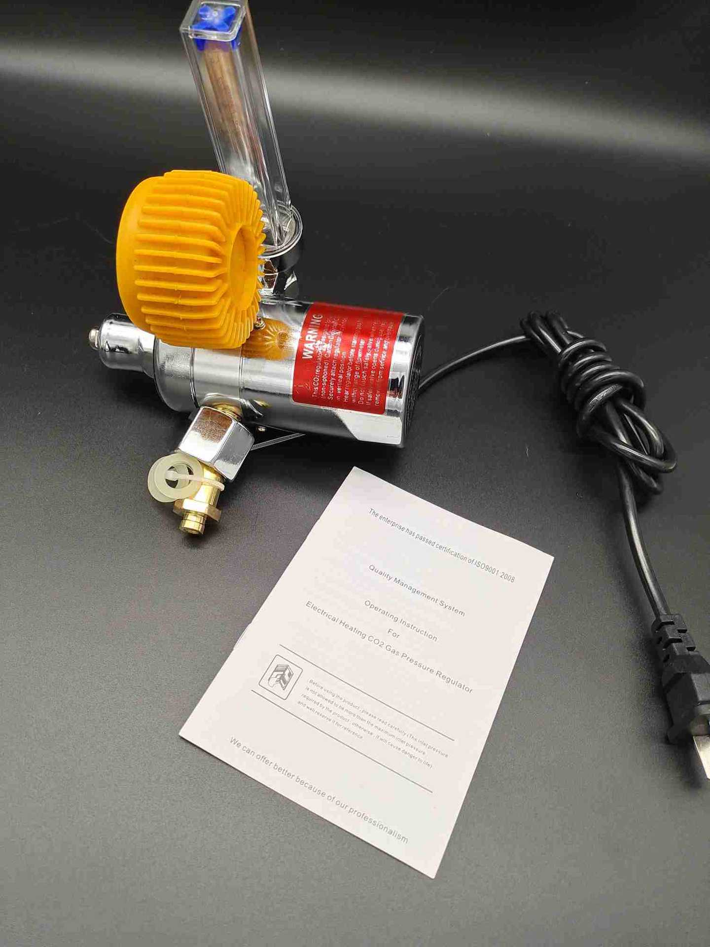 出口中性非洲 东南亚二氧化碳电加热式气表 36v 110v 220v减压器