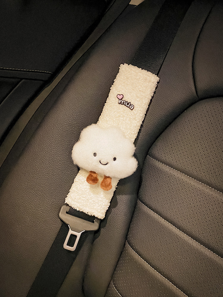 Car seat belt shoulder guard, a popular female car protective cover, cute cartoon car safety belt protective cover, InS-style girl shoulder guard, a best-selling item for the Spring Festival Item Picture