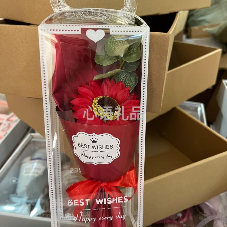 仿真花/毛线钩织/毛线钩织品/簪花/毛线花产品图