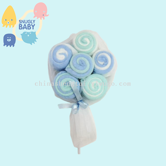 棉麻浴巾/新生儿婴儿浴巾/浴巾宝宝连帽沙滩/棉麻纱布浴巾/桌布产品图