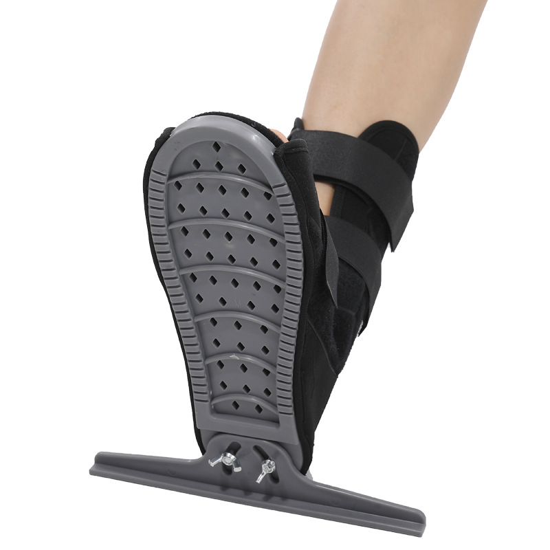 Wholesale wooden T-shaped shoes, anti-twist shoes, ankle and foot sprain fixation shoes, ankle joint braces, ankle and foot fixation braces Specification drawing