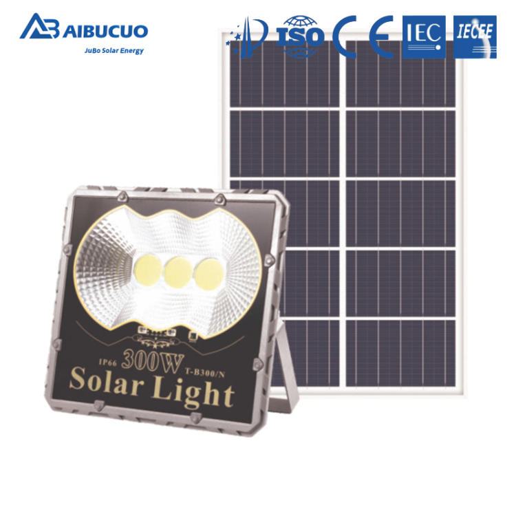 AIBUCUO wholesale solar floodlights, led solar lamps, garden household solar street lamps, new styles Item Picture
