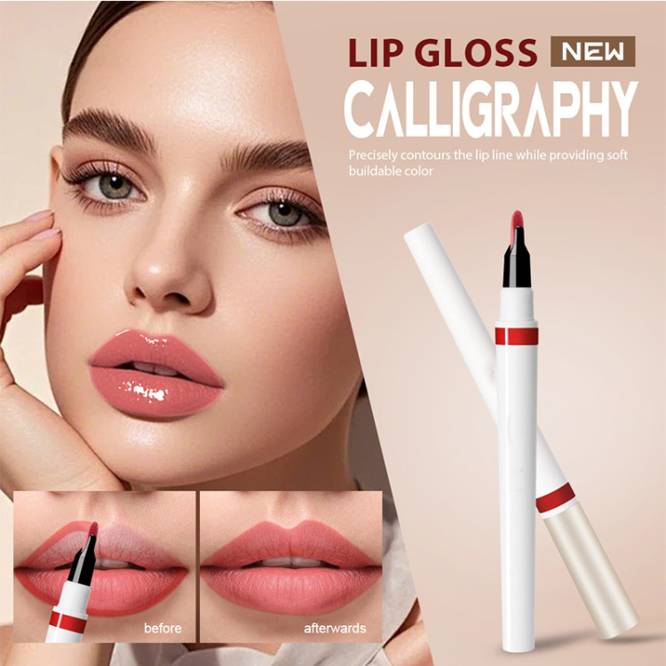 Mineral natural, long-lasting, waterproof, vegan matte lip liner pen Item Picture