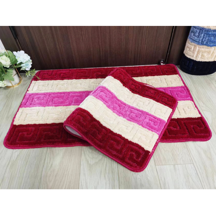 Polypropylene floor MATS, carpets, household jacquard door floor MATS, bathroom anti-slip MATS, wholesale for export to Europe and America details Picture