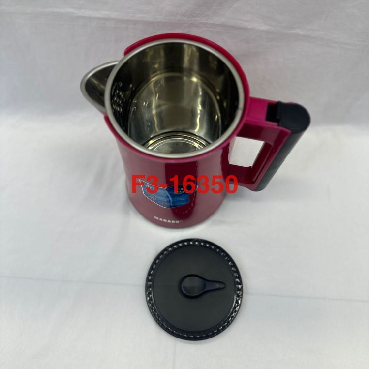 MA-6623 شركة الكهرباء العابرة للحدود مصنع مصادر أوعية الماء الكهربائية ذات الطاقة الكهربائية ذات قدرة كبيرة على التدفئة من الصلب غير القابل للصدأ المستخدم في المنازل Specification image